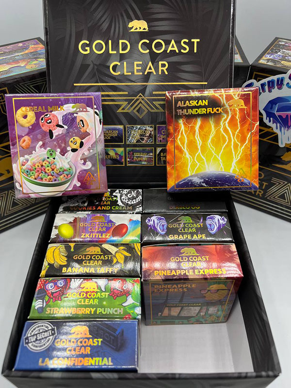 Gold-Coast-Clear-Premium-Distillate-Cartridges-1 Premium Distillate Carts - Image 1